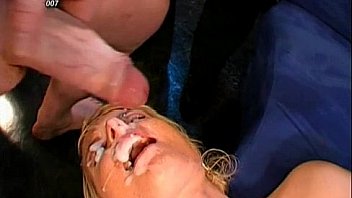 Cheerful faces filled with jizzum