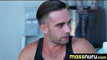 Incredible slippery nuru sex massage 9