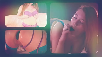 Watch your 18 year old girlfriend suck off another guy and swallow his cum