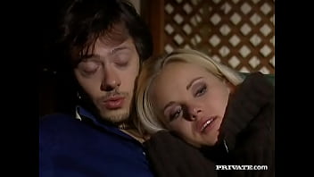 Alicia has her hot body ravaged on the beach during an interracial dp