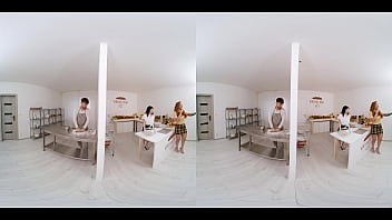Turned on at the bakery virtual real porn