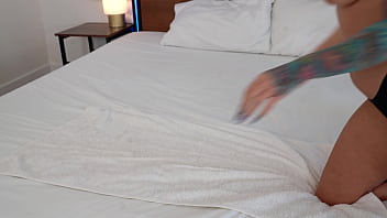 Huge ass blonde fucking big co kin homemade session