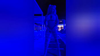 Festival slut gets used by two gym bros