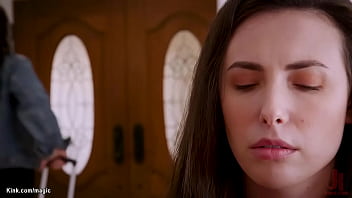 Baldheaded boyfriend derrick pierce ties girlfriend casey calvert to bed frame and fucks her throat then fucks her with stepsister kasey warner Baldheaded boyfriend derrick pierce ties girlfriend casey calvert to bed frame and fucks her throat then fucks her with stepsister kasey warner