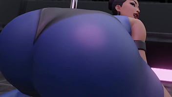 Kitana when she is alone with liu kang