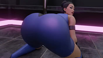 Kitana when she is alone with liu kang