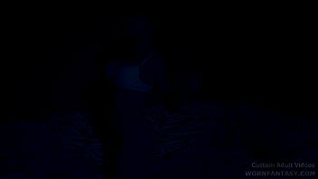 Sexy big boob girl performs striptease