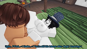 Renny pounding his friend emily