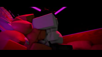 Goat girl and cute boy in roblox