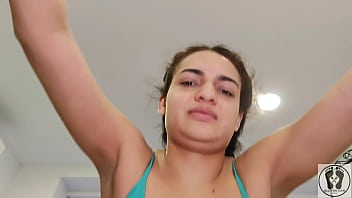 Ana spears yoga workout squat clench stretching camel toe