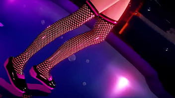 Tribal girl shaking her butt mmd by etron