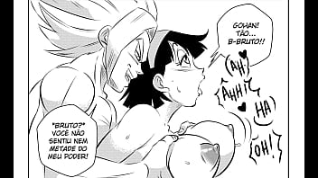 Parodia de dragon ball gohan fuda bruta com videl Parodia de dragon ball gohan fuda bruta com videl