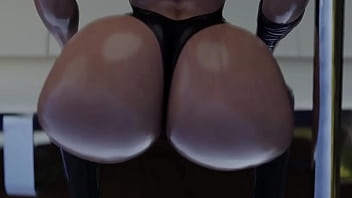 Sexy culo negro ebano shihouin yoruichi twerk