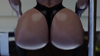 Sexy culo negro ebano shihouin yoruichi twerk