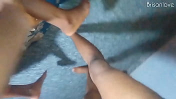 Creamy pussy gape with ebony girl