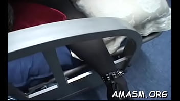 Horny cutie finally receives hard fuck