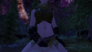 Skyrim adventurer fucks proustite in the forest