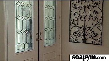 Soapy massage and shower blowjob 1