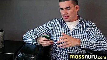 Sweetie gives a hot slippery nuru massage 21