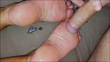 Depraved stepmom fucks without taking off her panties