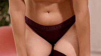 Creampie workout for sexy redhead mina von d