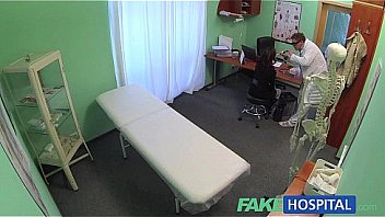 Fake hospital sexual treatment turns gorgeous busty patient moans of pain into p