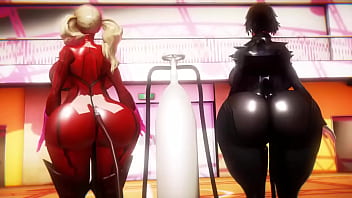 Persona 5 breast and butt growth Persona 5 breast and butt growth