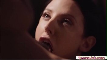 Jenna fox spreads her beautiful legs and let angela white lick her pussy