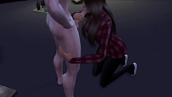 Alina sexy mouth working