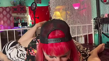 Goddess starlavamp gooning hard for her stepbro sucking dick and snapping selfies