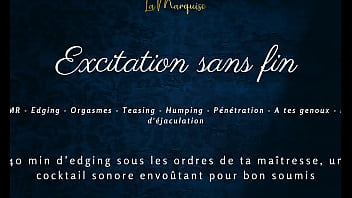 Excitation sans fin french audio edging femdom joi
