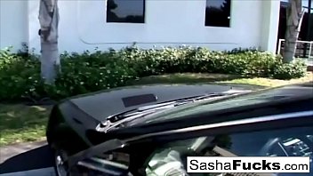 Brunette babe gets wild