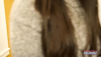 Busty milky brunette elliot masturbates and sucks a cock to get pounded