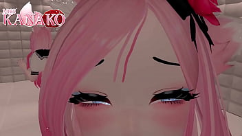 Stuck in a padded room with a cat girl she gets horny and sucks your cock upskirt preview