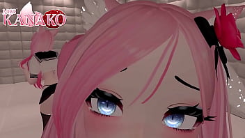 Stuck in a padded room with a cat girl she gets horny and sucks your cock upskirt preview