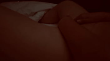 Sexy amateur milf masturbate while hubby's friend watch and film