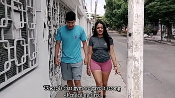 Teniendo intimidad con amiguita del gym