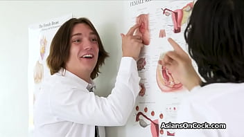 Asian tutors big tits make dudes horny for pussy Asian tutors big tits make dudes horny for pussy