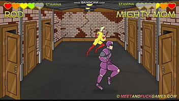 Conoce y folla super heroína 4