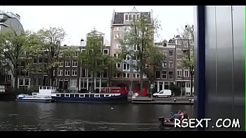 Dinky rams alluring woman goldie's fanny