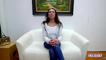 Sexy brunette mercedez enjoys sucking and riding a big cock to swallow cum