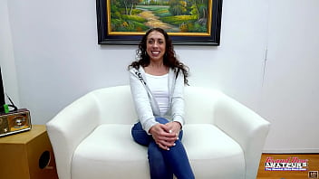 Sexy brunette mercedez enjoys sucking and riding a big cock to swallow cum