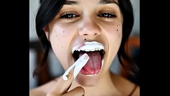 Wednesday addams playing with spunk