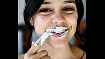 Wednesday addams playing with spunk