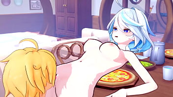 Furina vacation sex pussy licking and sex genshin impact hentai fuck