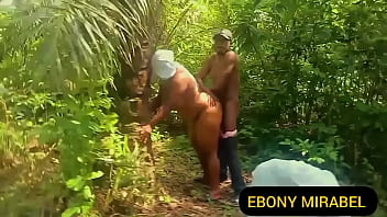 Bbw halloween goddess of forest fuck with a bush man and forget her mission here