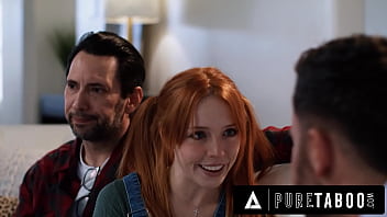 Horny dilfs rough banged redhead teen