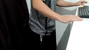 Cliente safada chupou gostoso