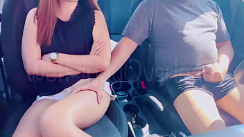 Car guy finger my wet pussy and behind Car guy finger my wet pussy and behind