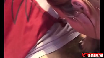 Blowjob off a bbw office slut